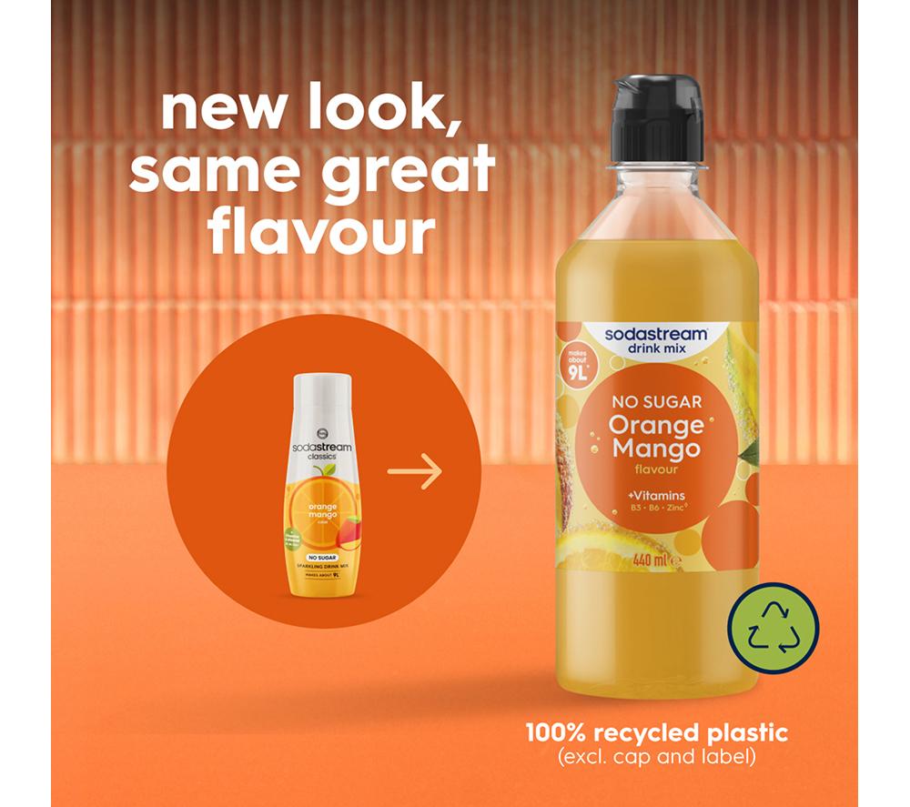 SODASTREAM Zero Orange Mango Concentrate image number 3 of 6