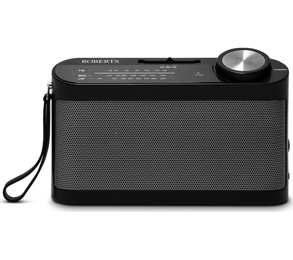 Buy ROBERTS Classic 993 Portable FM Radio Black Currys