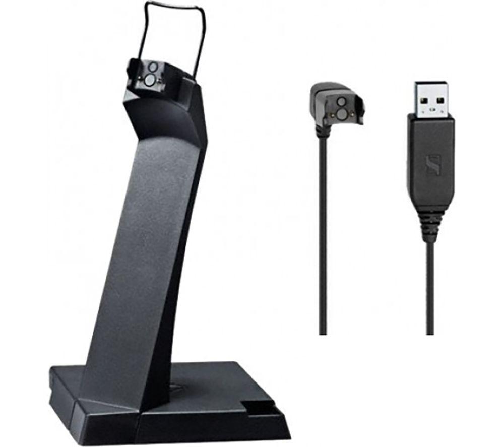 Image of SENNHEISER CH 10 MB Headset Charging Stand with Cable, Black