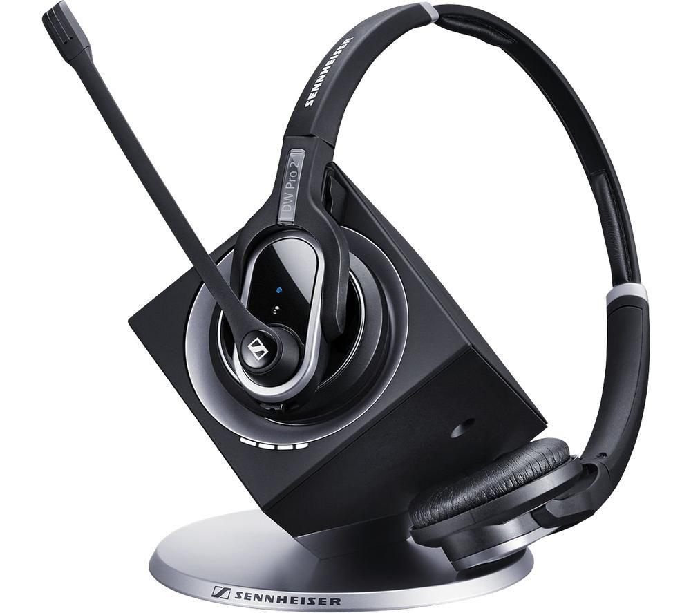 Image of SENNHEISER DW Pro 2 USB ML Wireless Headset - Black, Black