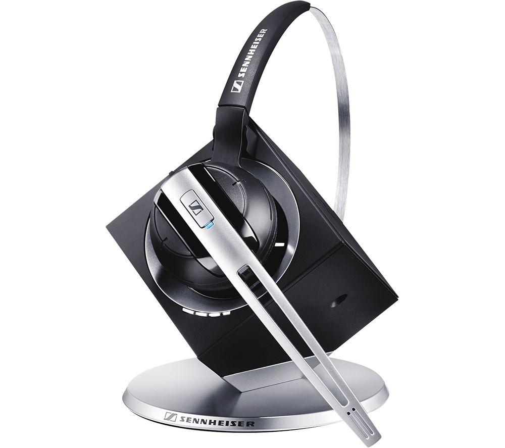 Image of SENNHEISER DW Office ML Wireless Headset - Black, Black