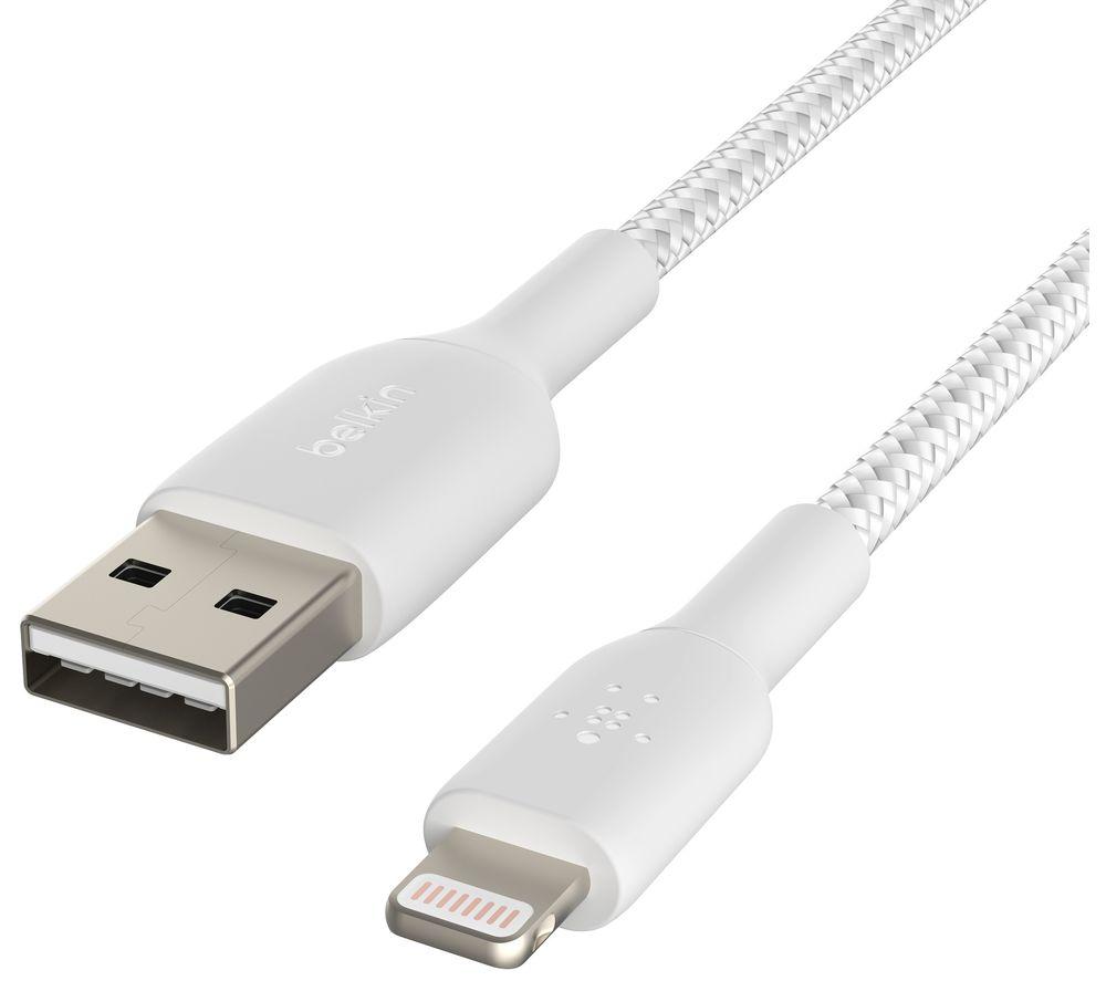 BELKIN Braided Lightning to USB-A Cable - 3 m image number 3 of 3