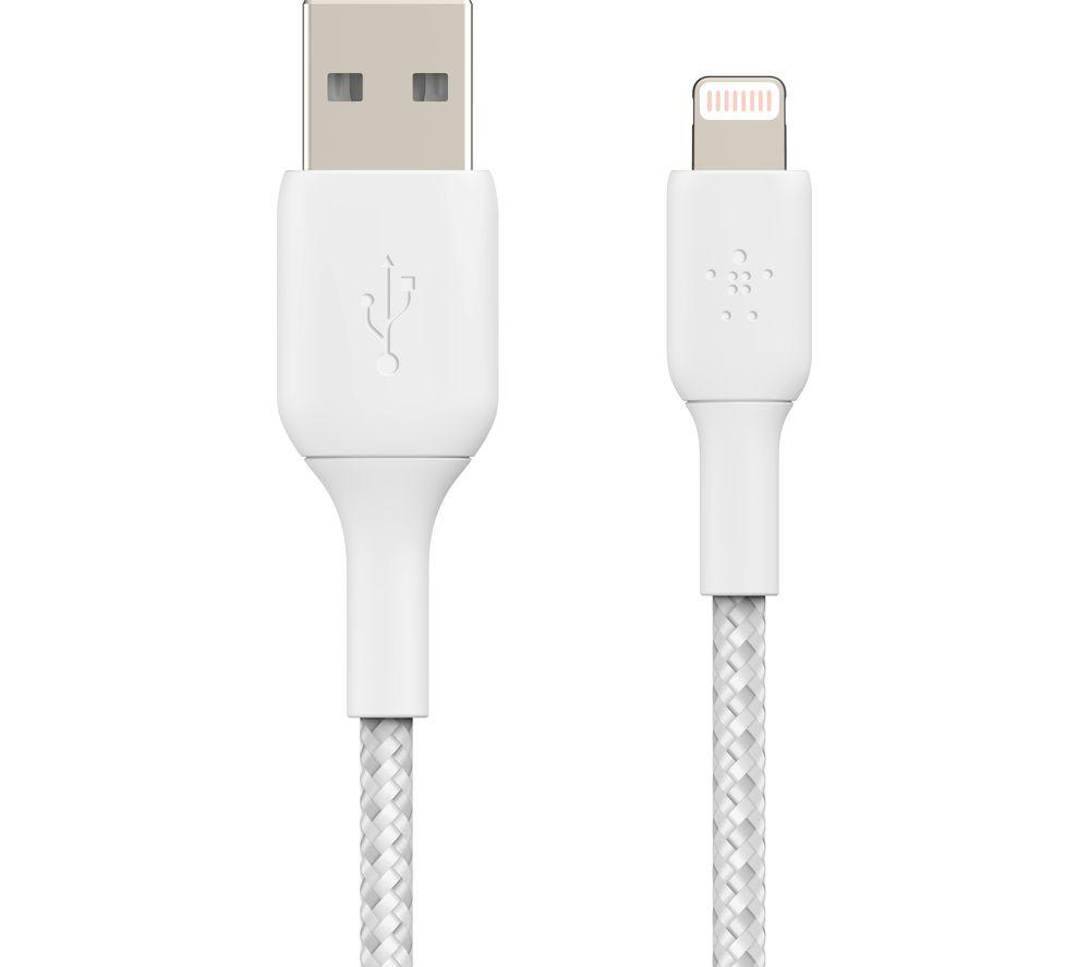 BELKIN Braided Lightning to USB-A Cable - 0.15 m image number 4 of 4
