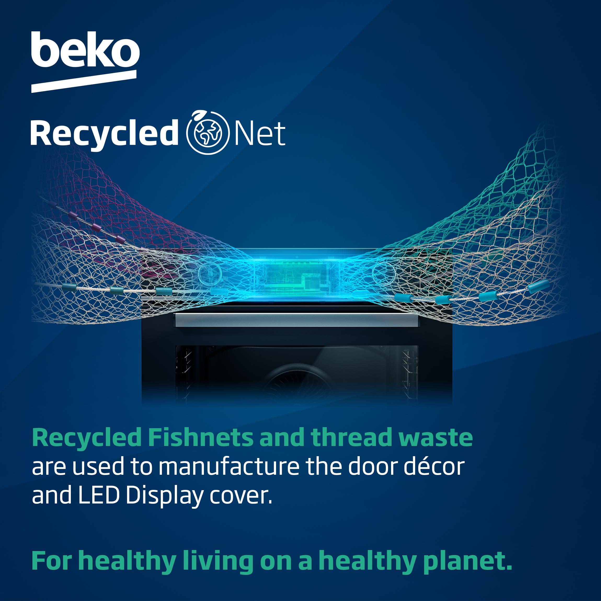BEKO AeroPerfect RecycledNet BBXIF22100S Electric Oven - Silver image number 12 of 12
