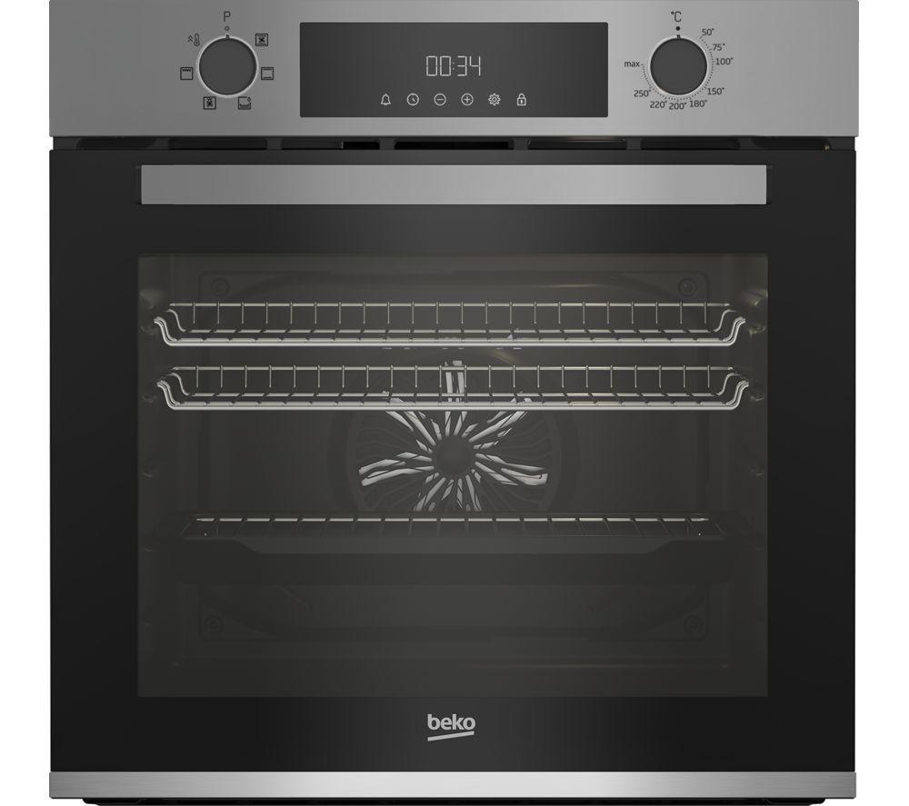 BEKO AeroPerfect RecycledNet BBXIE22300S Electric Oven - Silver, Silver/Grey