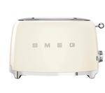 SMEG 50's Retro TSF01CRUK 2-Slice Toaster - Cream