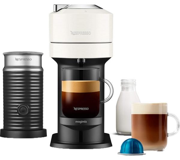Buy NESPRESSO by Magimix Vertuo Next 11710 Pod Coffee Machine with Milk Frother - White | Currys