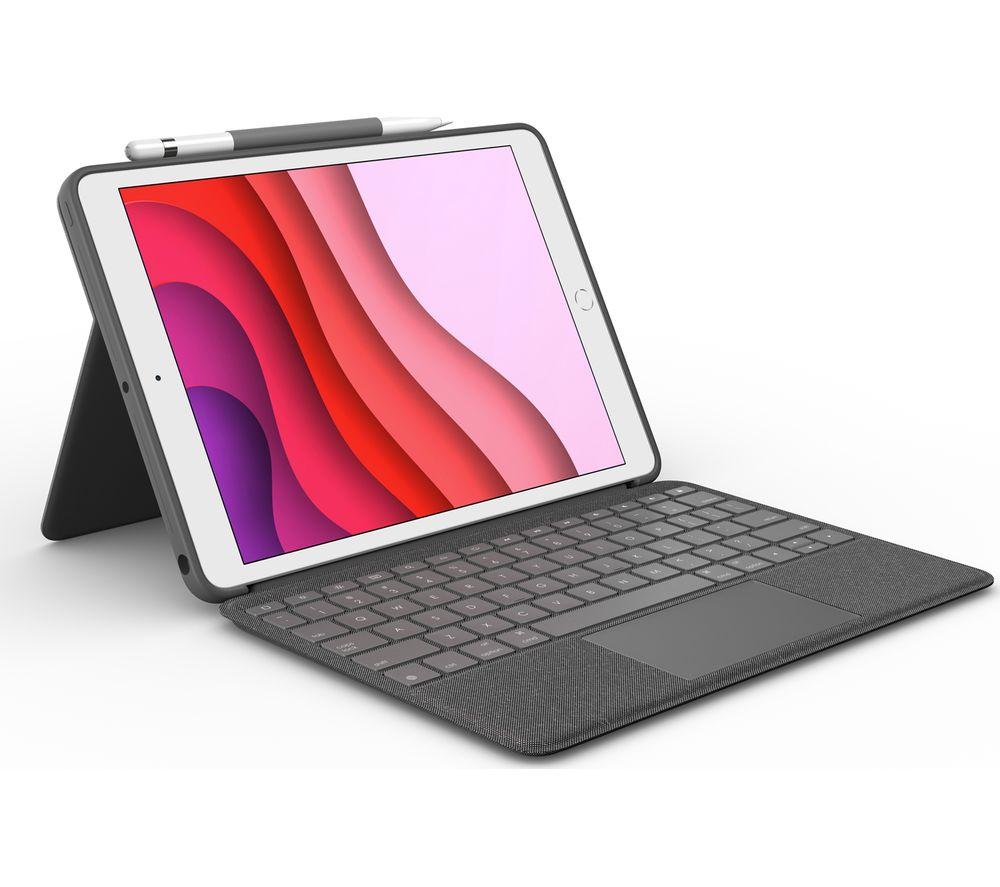 Logi FOLIO TOUCH グレー iPadケース Logitech Folio Touch Keyboard Case w/Trackpad for iPad Air 10.9