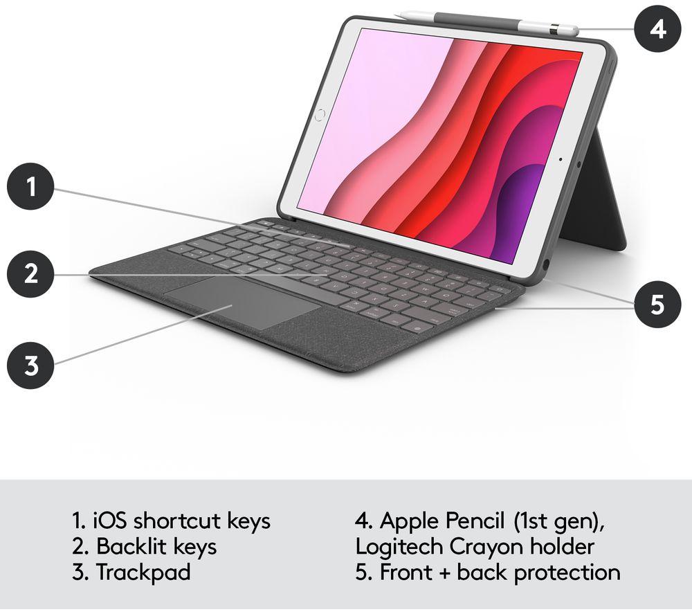 Buy LOGITECH Combo Touch iPad 10.2