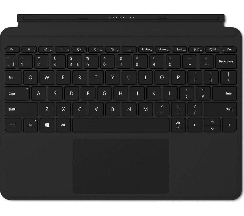 Microsoft Surface Go2 or Go3 - Type Cover - Black keyboard