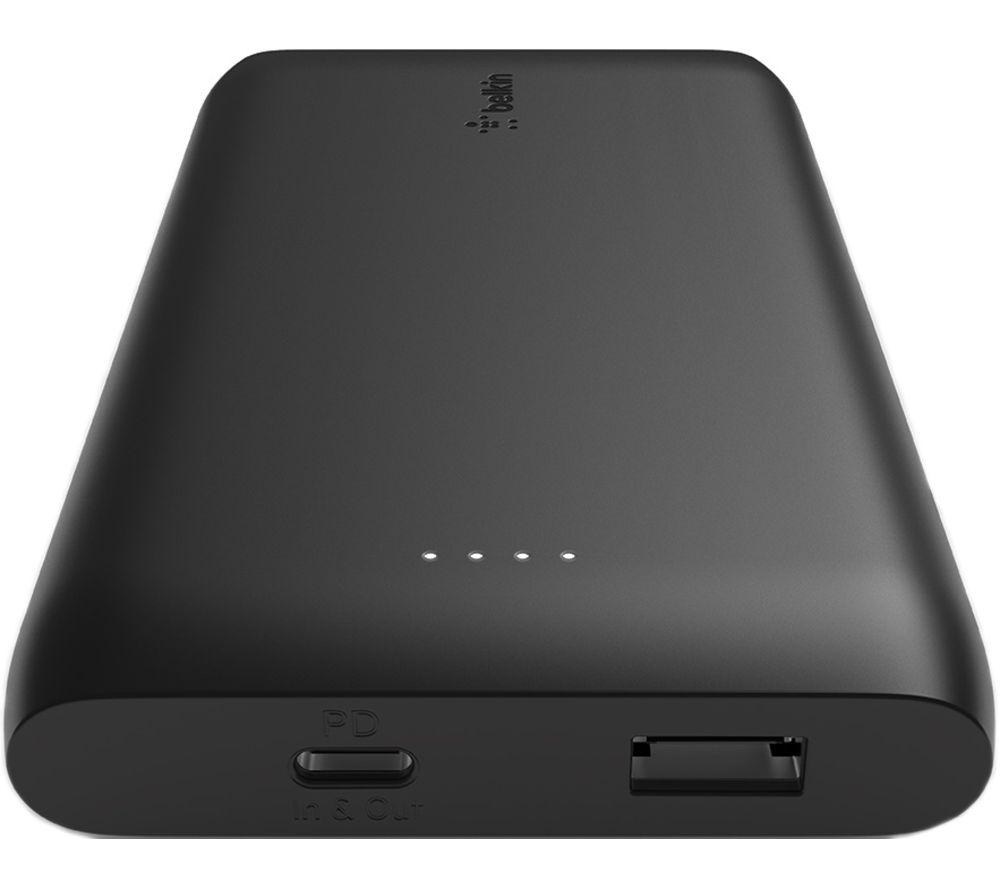 Buy BELKIN BPB001btBK 10000 mAh Portable Power Bank Black CurrysIE
