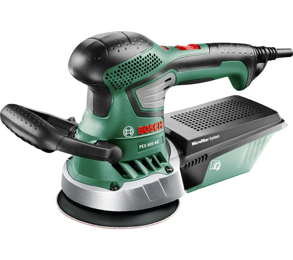 Bosch Pex 400 Ae Random Orbit Sander - Black & Green