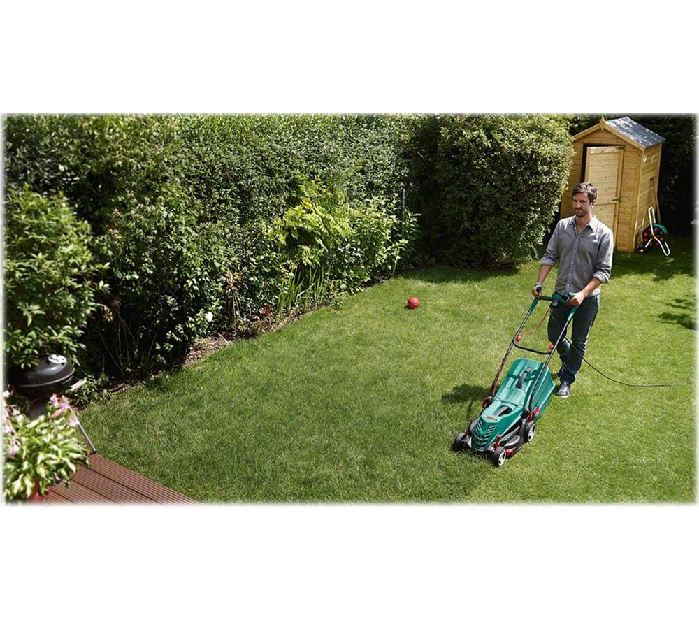 Bosch rotak 370 er deals corded rotary lawnmower