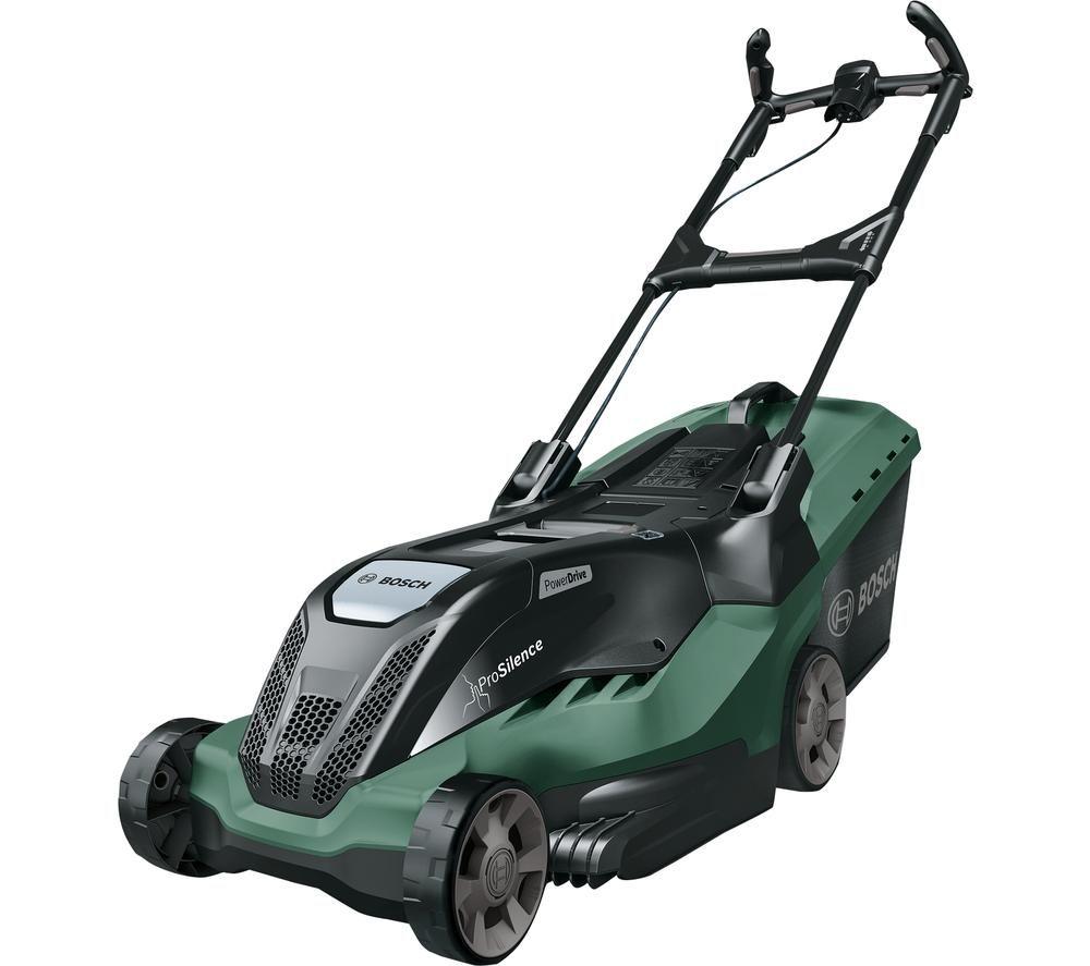 BOSCH AdvancedRotak 750 Corded Rotary Lawn Mower Black Green