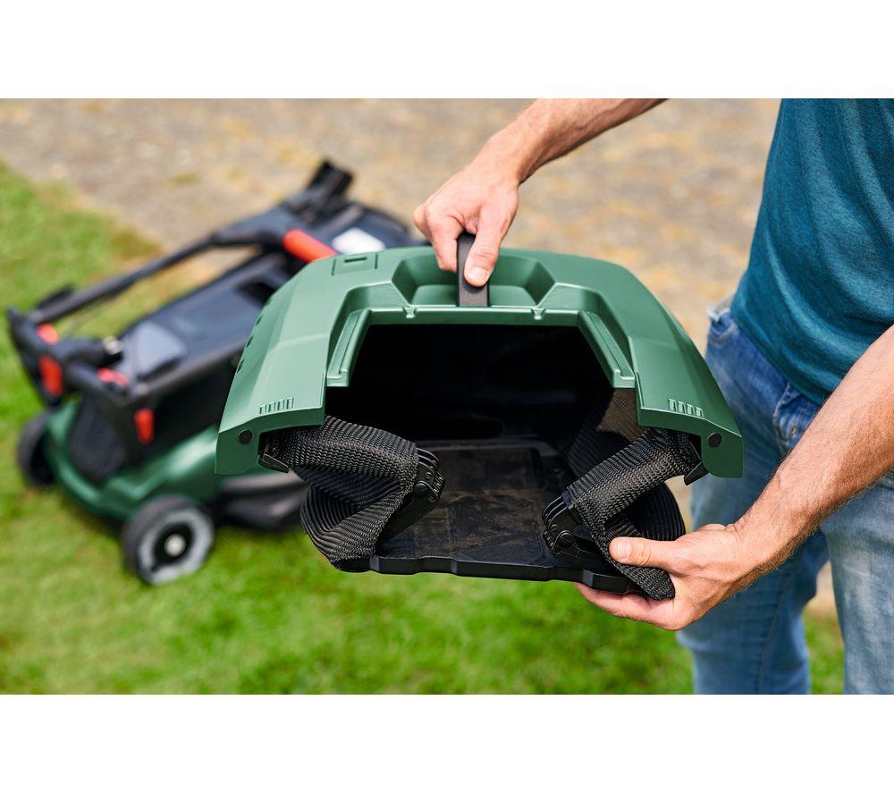 BOSCH AdvancedRotak 750 Corded Rotary Lawn Mower - Black & Green image number 3 of 6