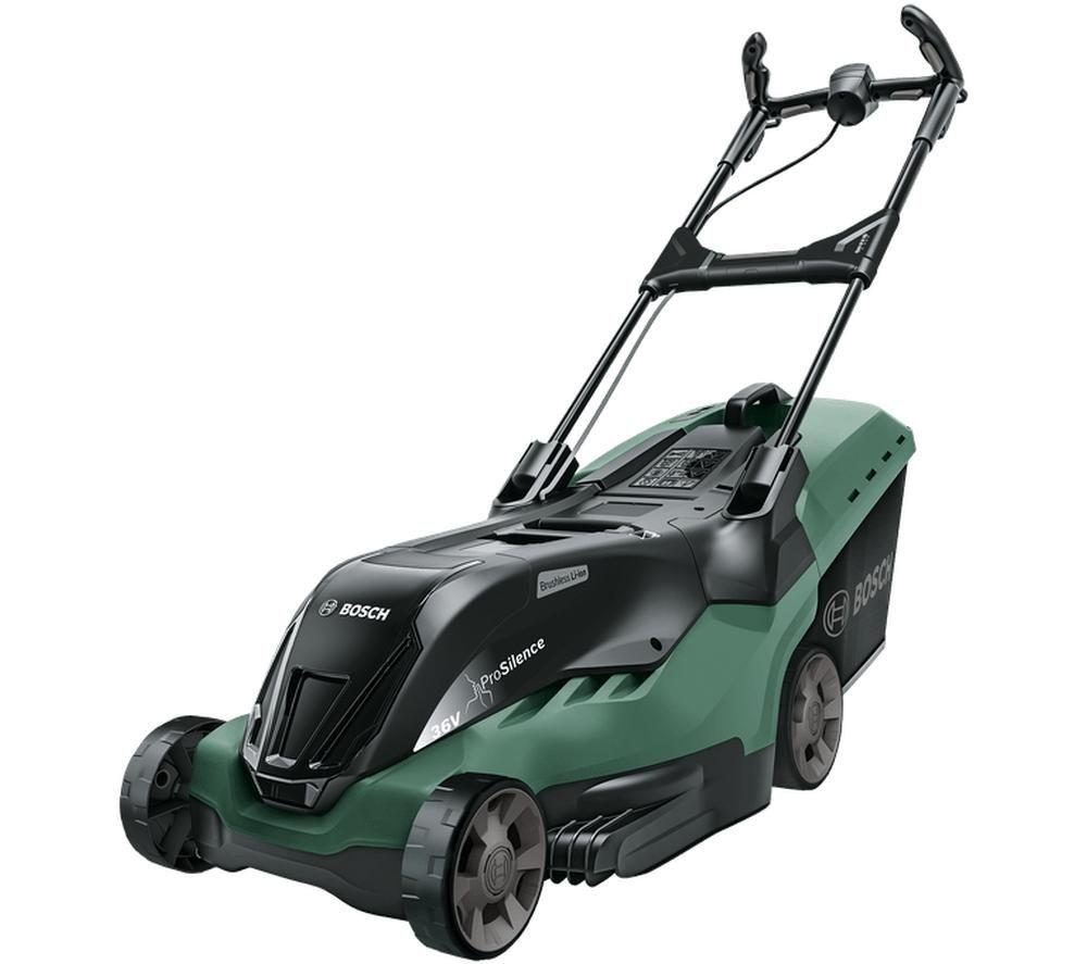 BOSCH AdvancedRotak 36-750 Cordless Rotary Lawn Mower - Green & Black