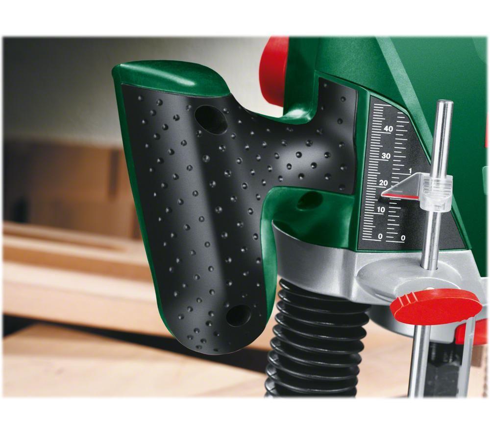 BOSCH POF 1200 AE Plunge Router - Black & Green image number 2 of 8