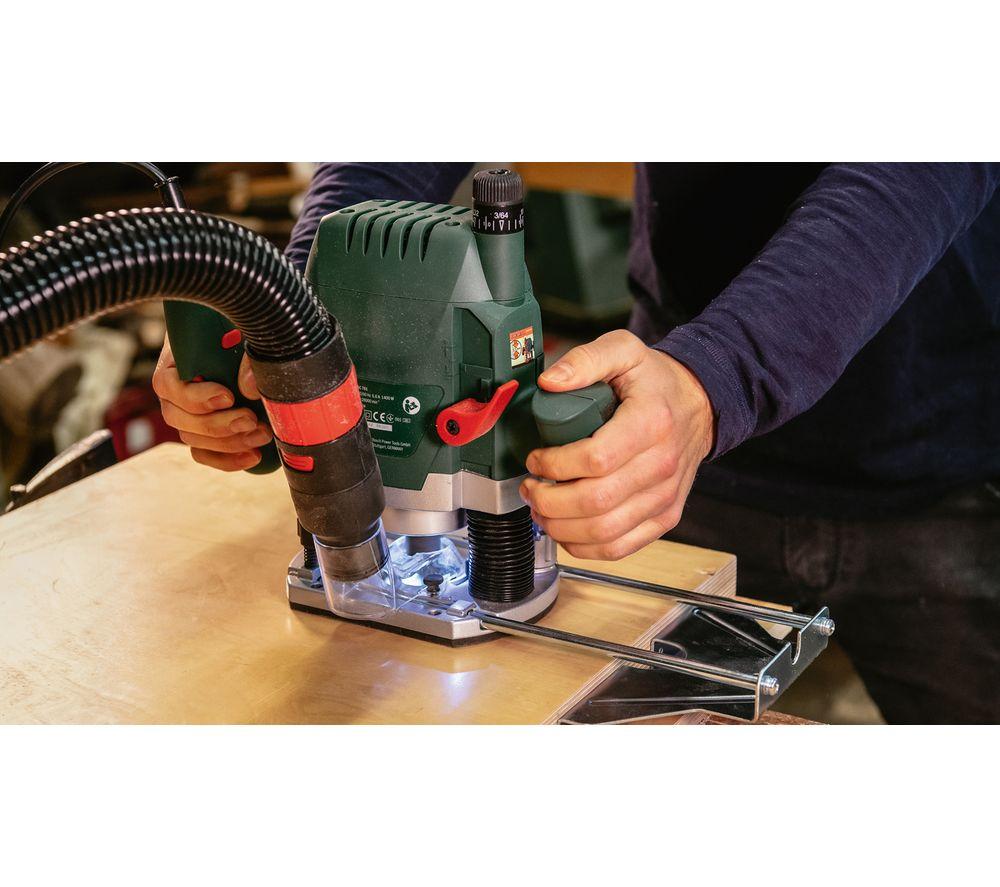BOSCH POF 1400 ACE Plunge Router - Black & Green image number 6 of 8