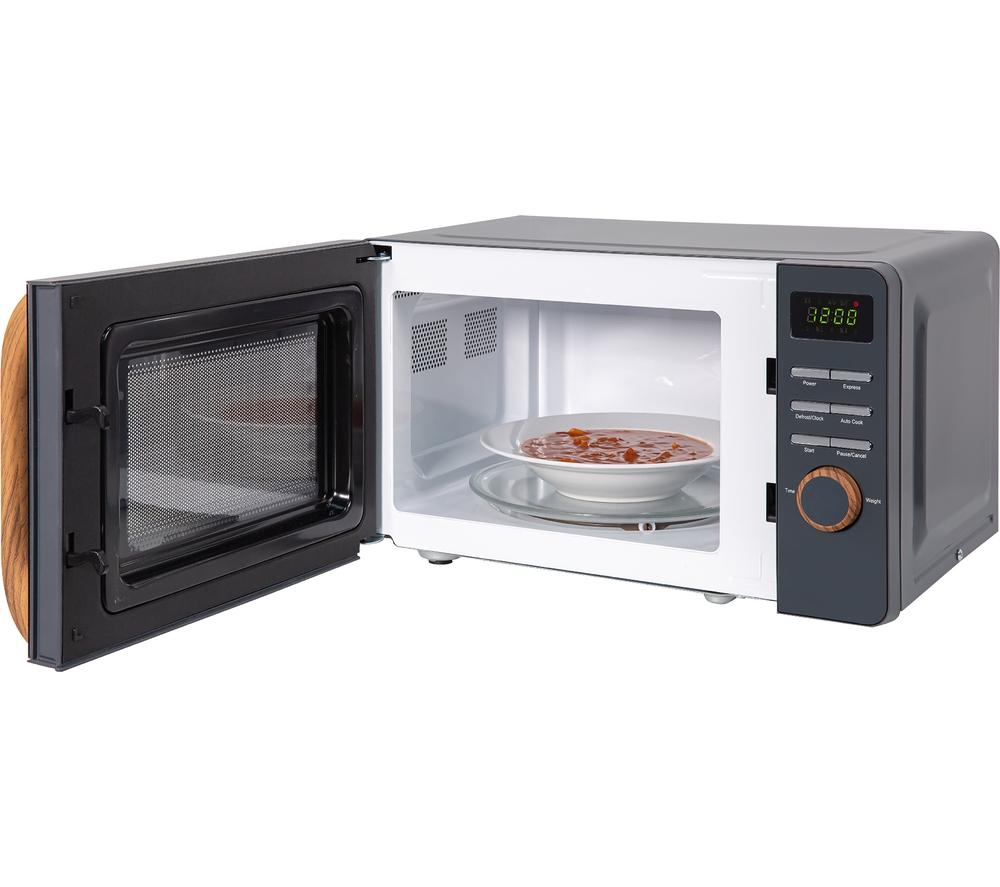RUSSELL HOBBS Scandi RHMD714G Compact Solo Microwave - Grey image number 4 of 9