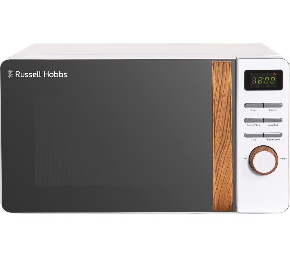 RUSSELL HOBBS Scandi RHMD714 Compact Solo Microwave - White