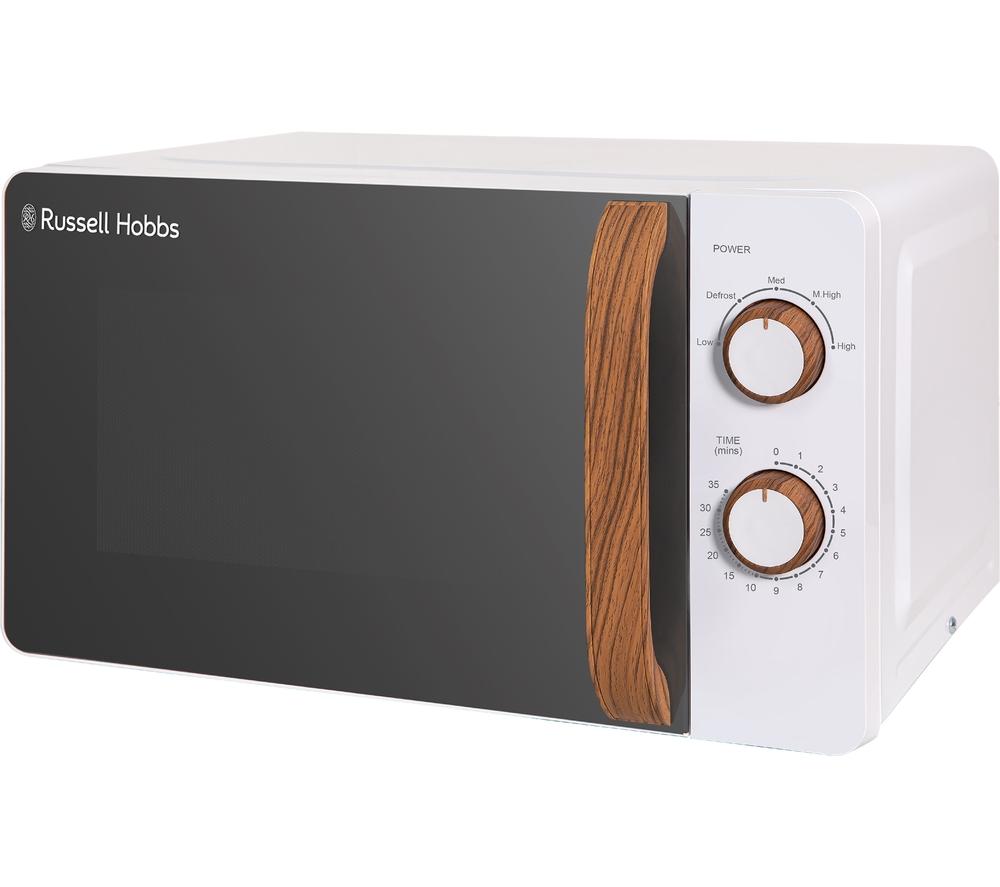 RUSSELL HOBBS Scandi RHMM713 Compact Solo Microwave - White image number 2 of 9