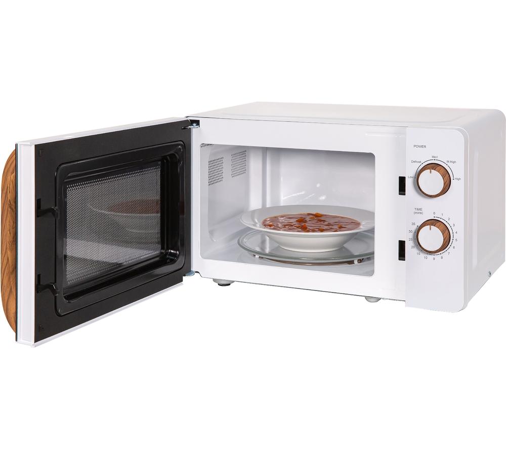 RUSSELL HOBBS Scandi RHMM713 Compact Solo Microwave - White image number 4 of 9