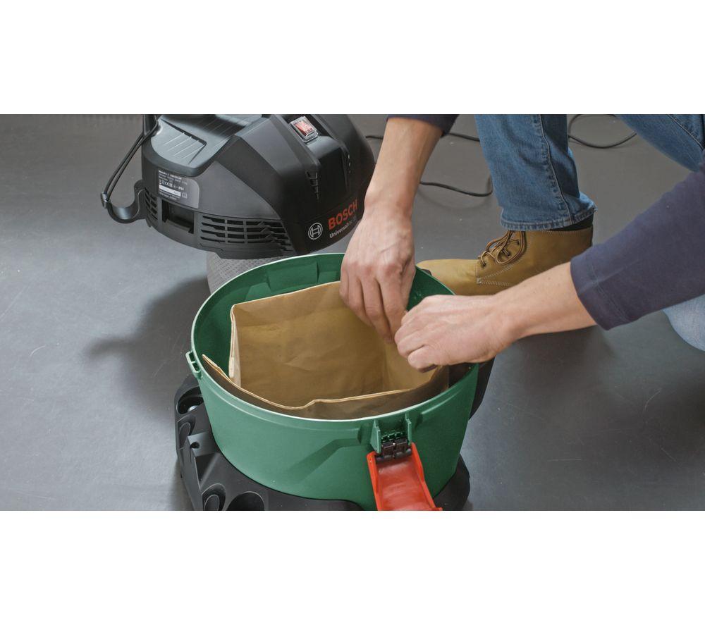 BOSCH UniversalVac 15 Cylinder Wet & Dry Cleaner - Black & Green image number 5 of 5