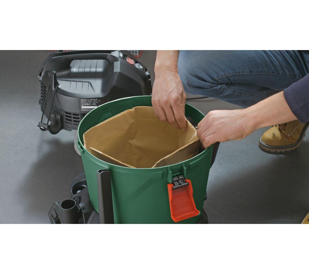 BOSCH AdvancedVac 20 Cylinder Wet & Dry Vacuum Cleaner - Black & Green image number 5 of 5
