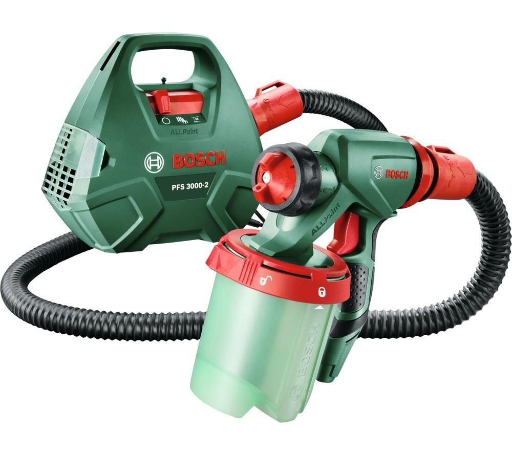 BOSCH PFS 3000-2 Paint Spray System - Green & Red