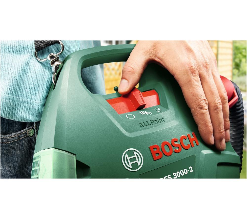 BOSCH PFS 3000-2 Paint Spray System - Green & Red image number 7 of 9