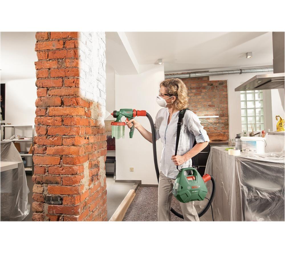 BOSCH PFS 3000-2 Paint Spray System - Green & Red image number 8 of 9