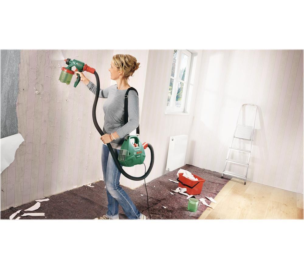 BOSCH PFS 3000-2 Paint Spray System - Green & Red image number 9 of 9