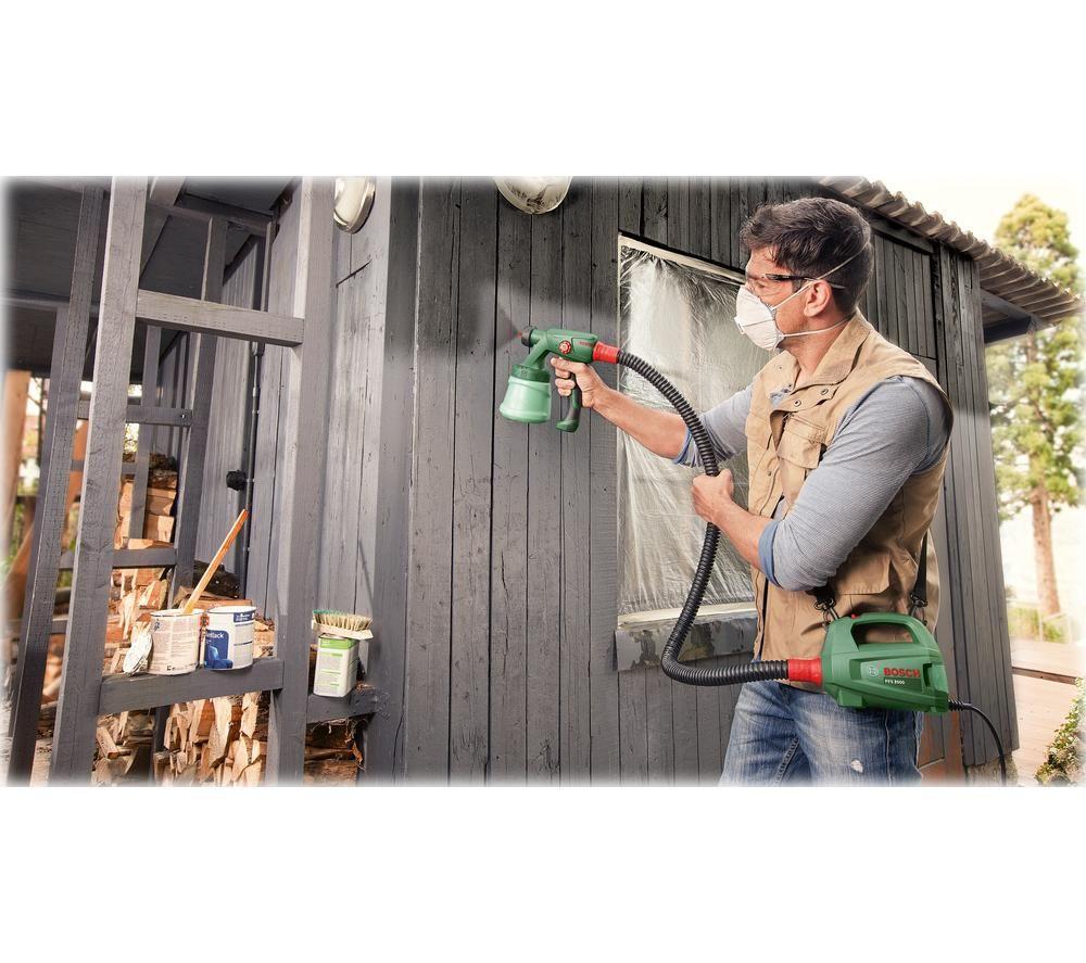 BOSCH PFS 2000 Paint Spray System - Green & Red image number 2 of 7