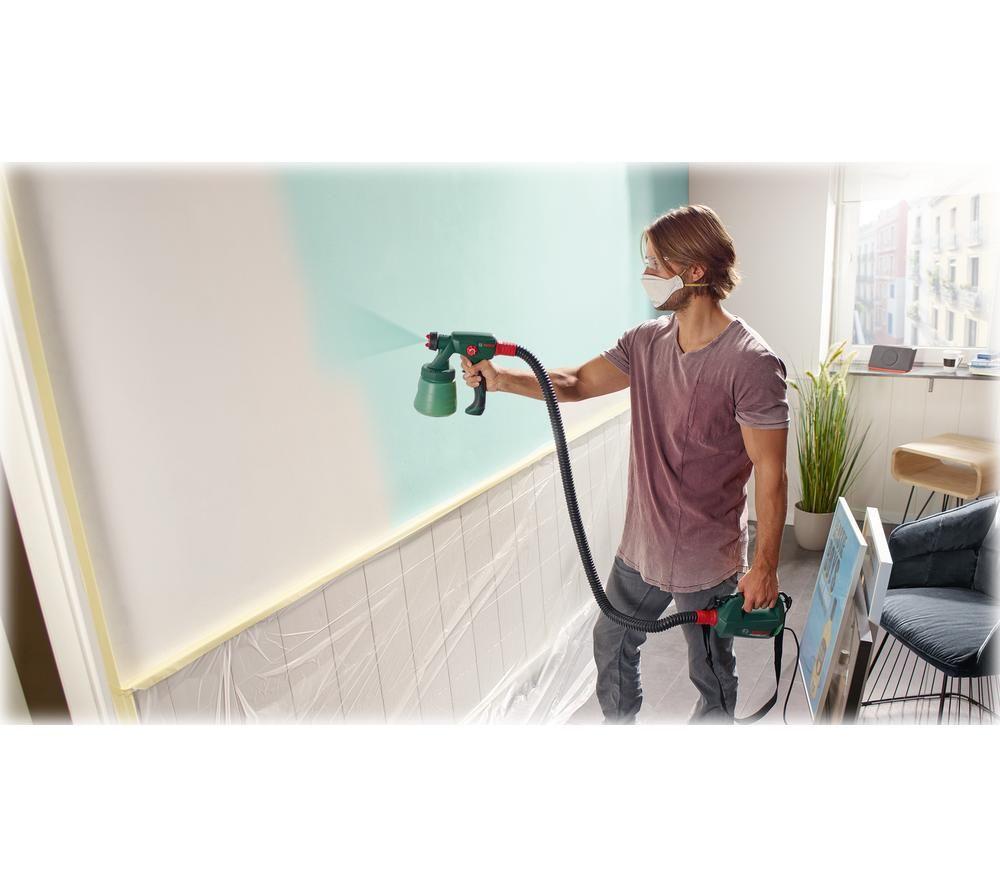 BOSCH PFS 2000 Paint Spray System - Green & Red image number 6 of 7
