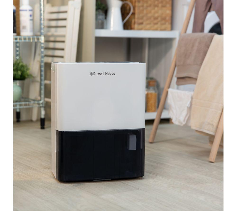 RUSSELL HOBBS RHDH1001 Portable Dehumidifier - White image number 9 of 9