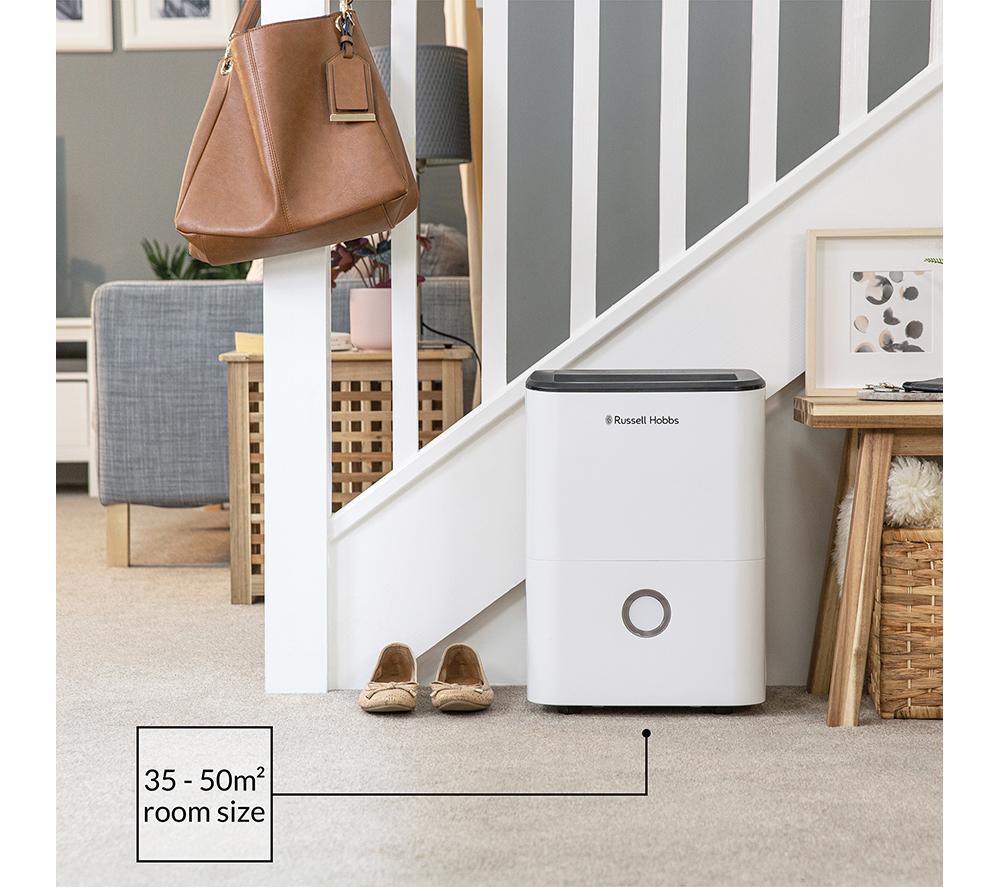 RUSSELL HOBBS RHDH2002 Portable Dehumidifier - White image number 5 of 10