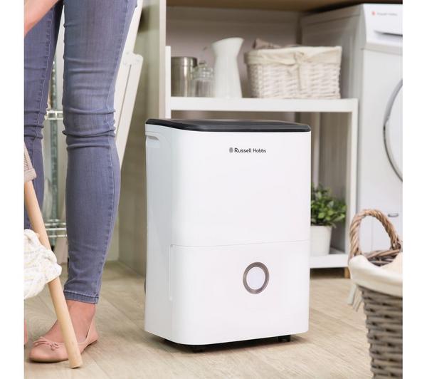 RUSSELL HOBBS RHDH2002 Portable Dehumidifier - White image number 10 of 10