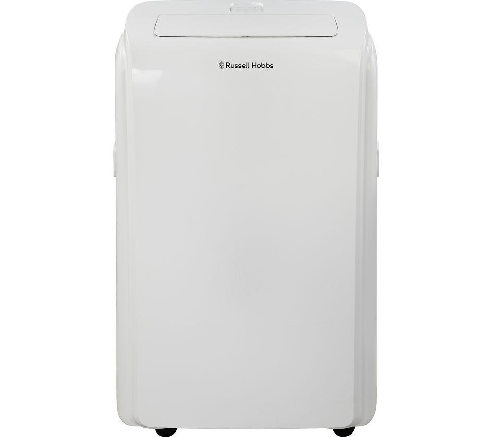 RUSSELL HOBBS RHPAC4002 2 in 1 Portable Air Conditioner, White