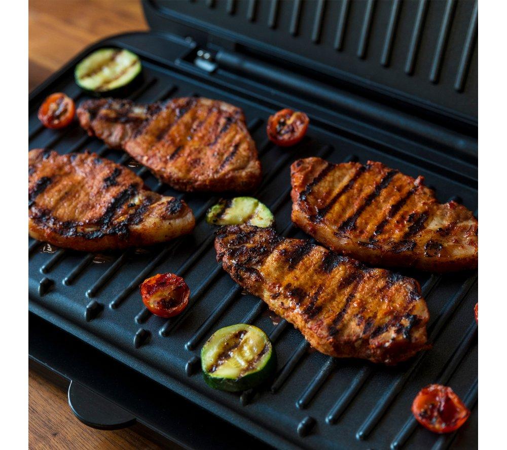 GEORGE FOREMAN 25820 Large Fit Grill - Black image number 10 of 12