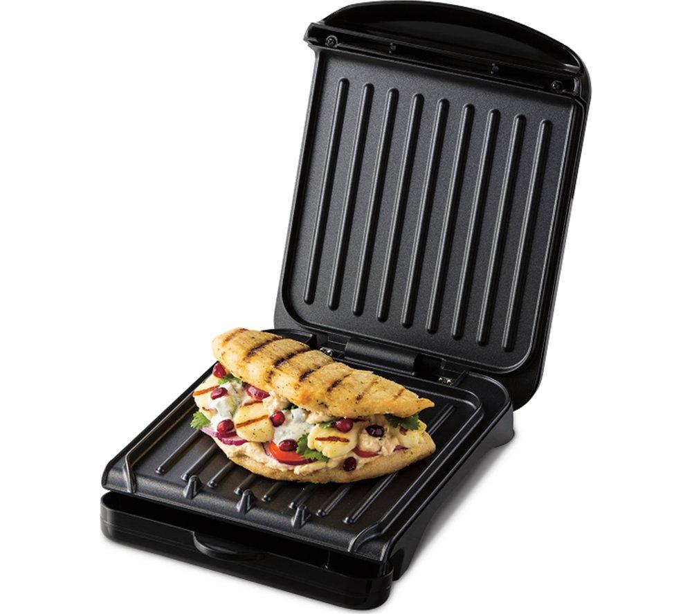 GEORGE FOREMAN 25800 Small Fit Grill - Black