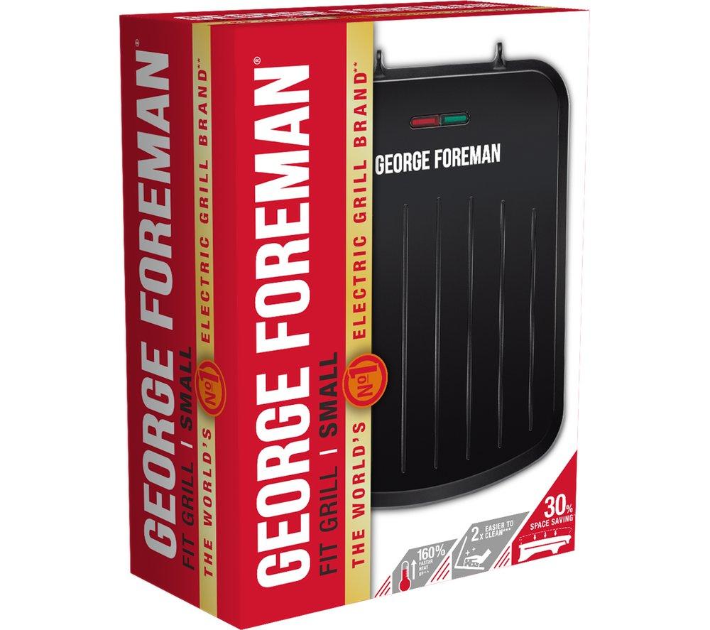 GEORGE FOREMAN 25800 Small Fit Grill - Black image number 12 of 12