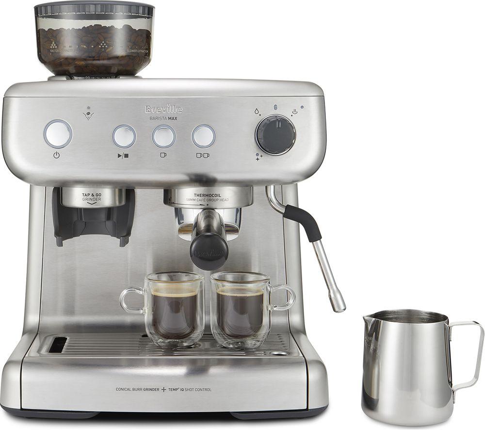 BREVILLE VCF126 Barista Max Coffee Machine - Stainless Steel