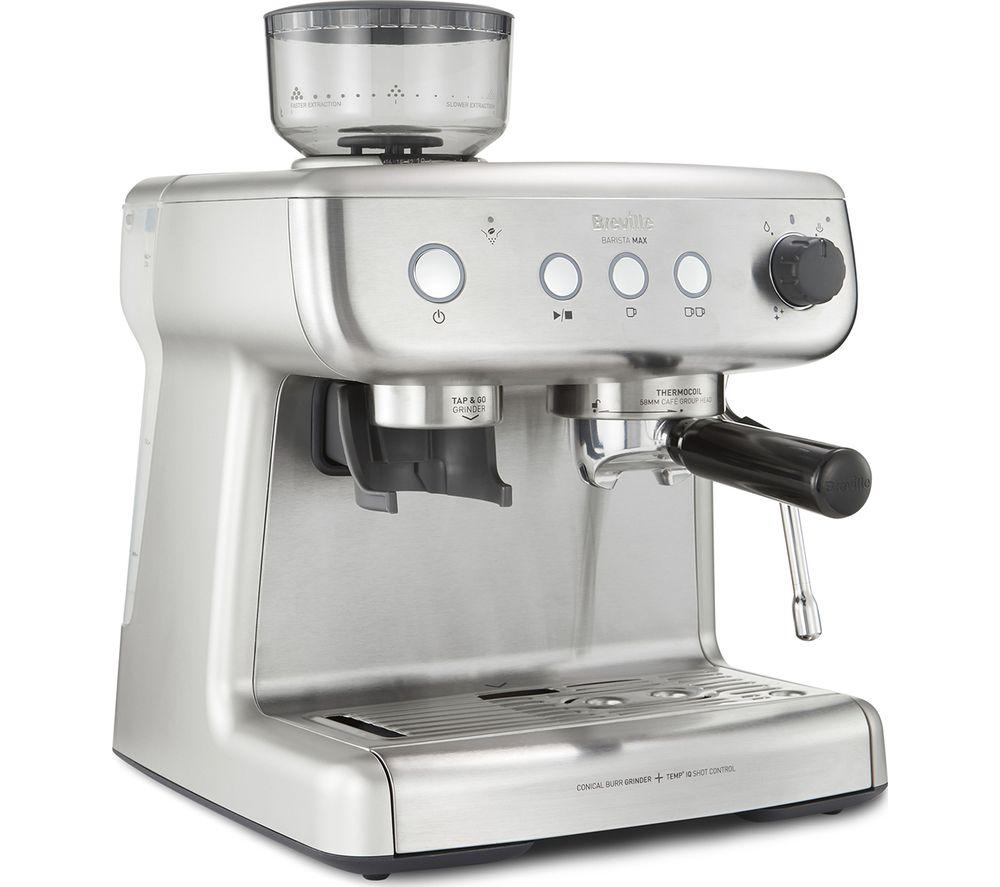 Breville Barista Max VCF126X Machine of Espresso Coffee Automatic Grinder 15 Bar