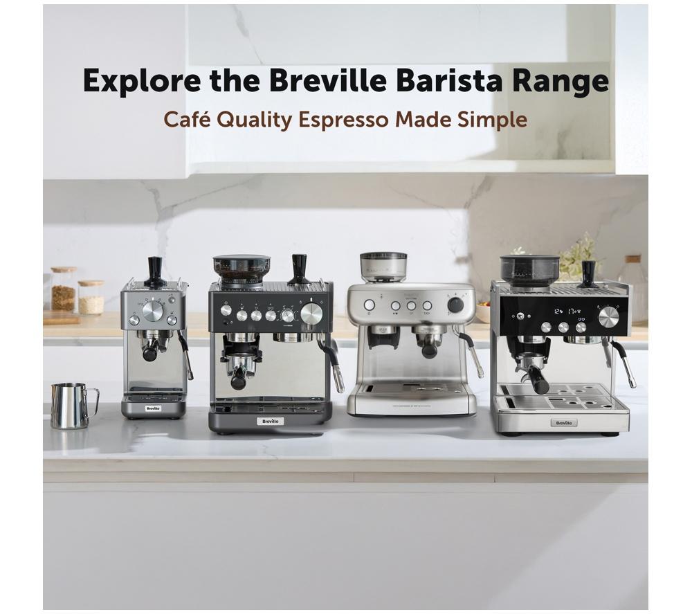 BREVILLE VCF126 Barista Max Coffee Machine - Stainless Steel image number 9 of 9