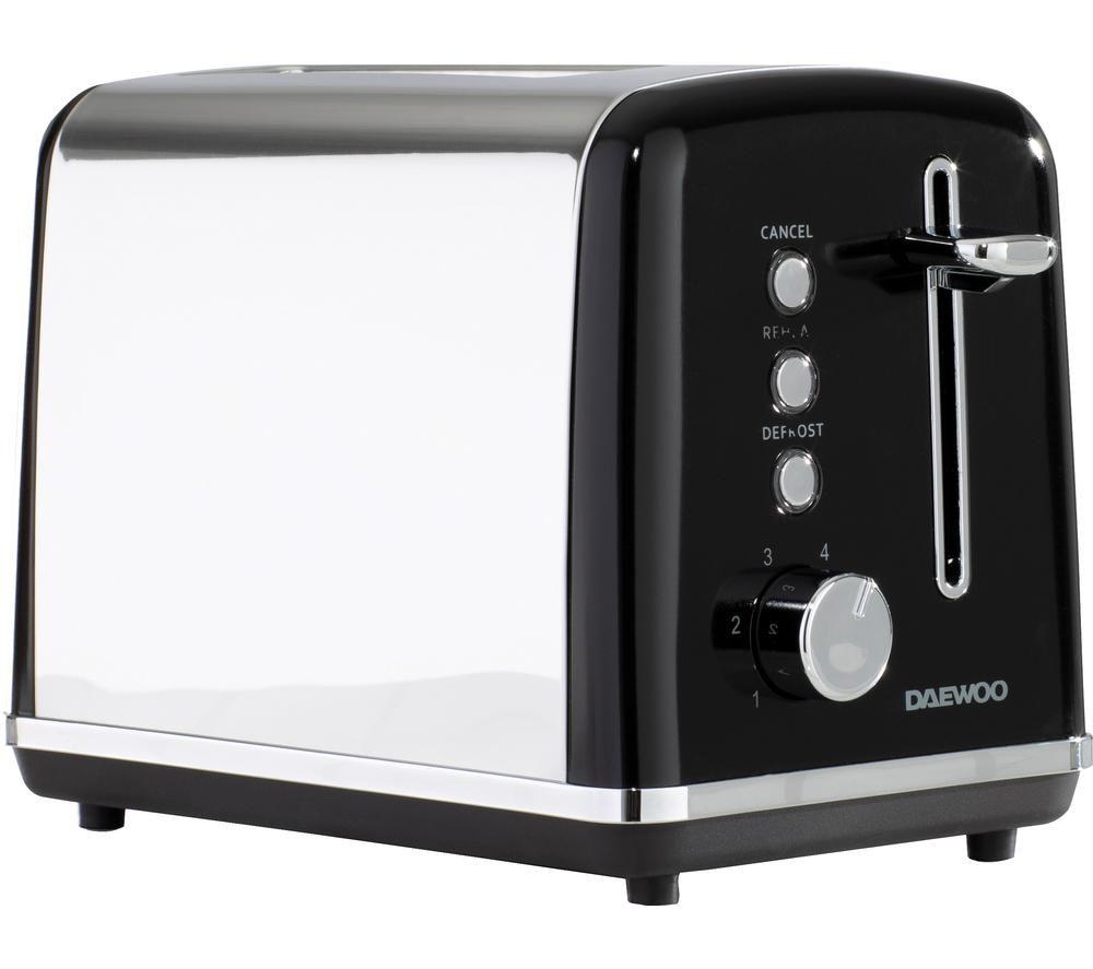 DAEWOO Kensington SDA1583 2-Slice Toaster - Black