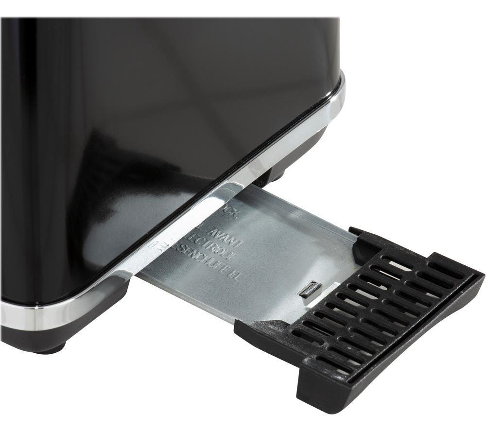 DAEWOO Kensington SDA1583 2-Slice Toaster - Black image number 3 of 5
