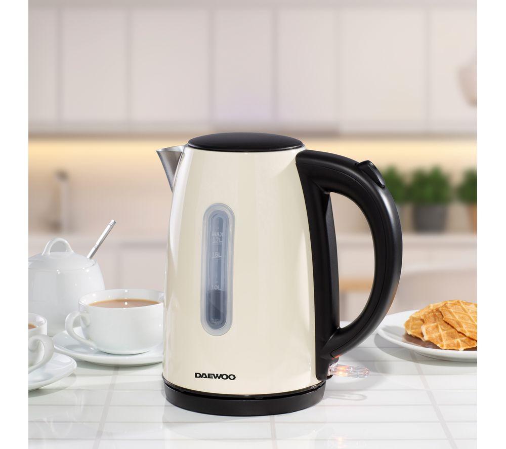 DAEWOO Kensington SDA1569 Jug Kettle - Cream image number 4 of 9