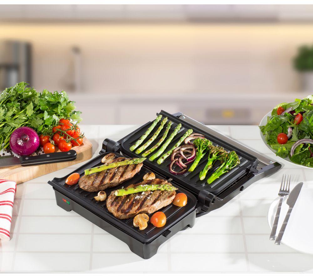 DAEWOO SDA1572 180 Health Grill - Black & Silver image number 6 of 6