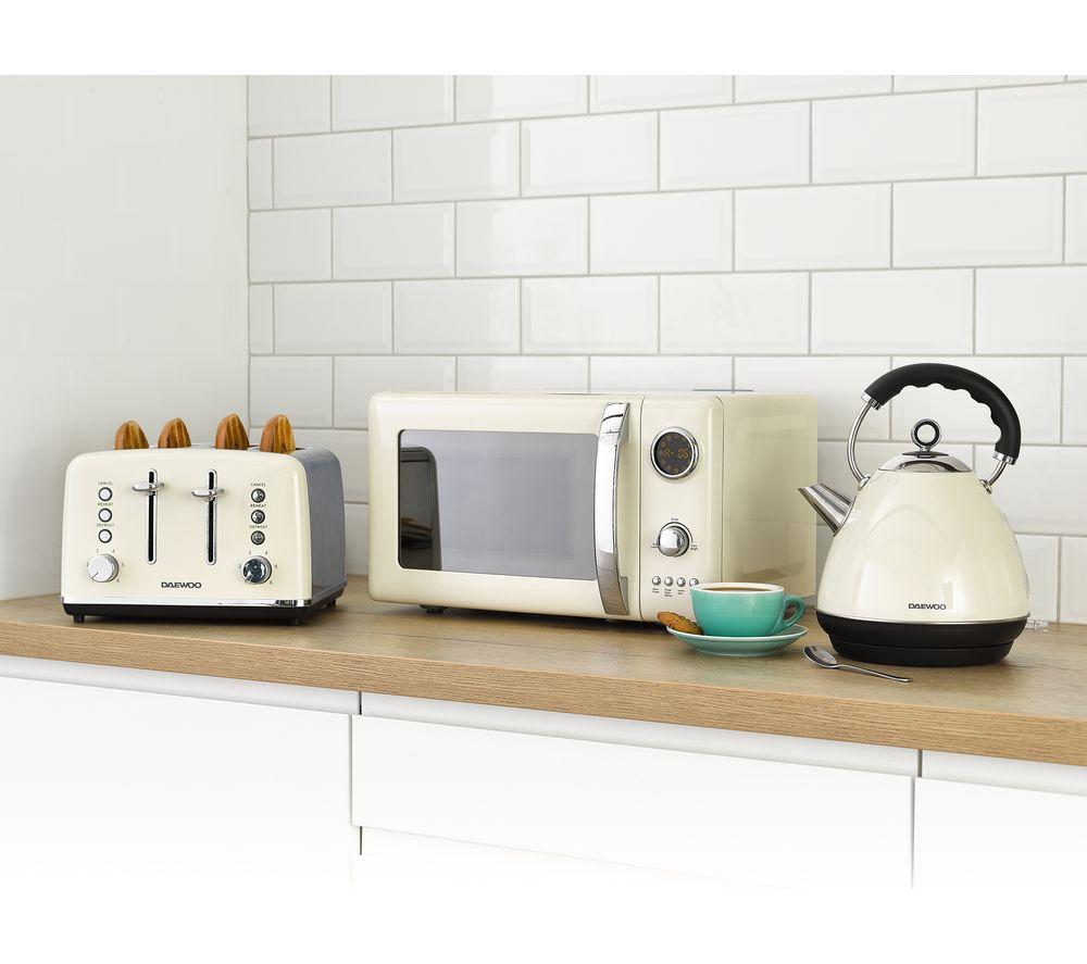 DAEWOO Kensington SDA1576 Traditional Kettle - Cream image number 2 of 8