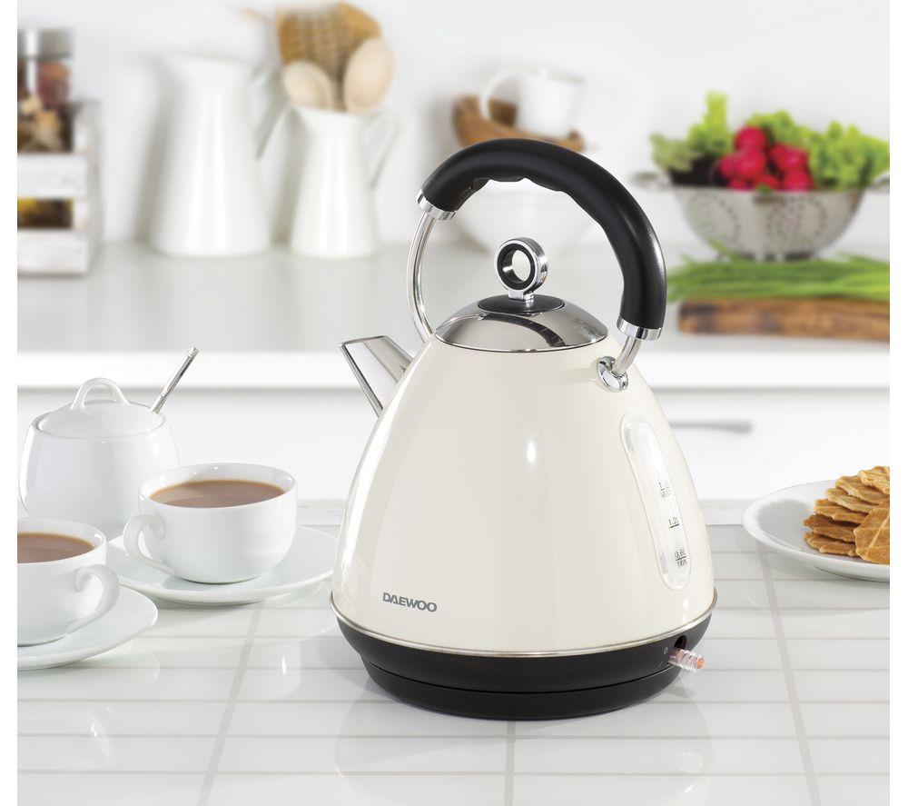 DAEWOO Kensington SDA1576 Traditional Kettle - Cream image number 4 of 8